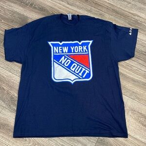 NY RANGERS “No Quit” #22 Tee
